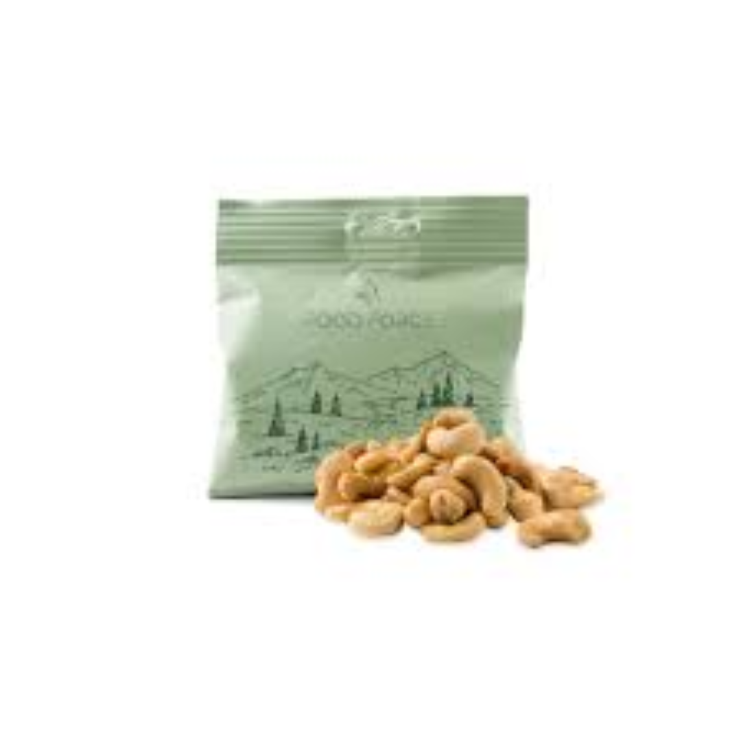 WISH DRY ROASTED N SALTED CASHEW NUTS 50G